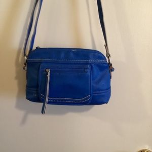 Purse and change purse combo.  Born brand purse in medium blue.